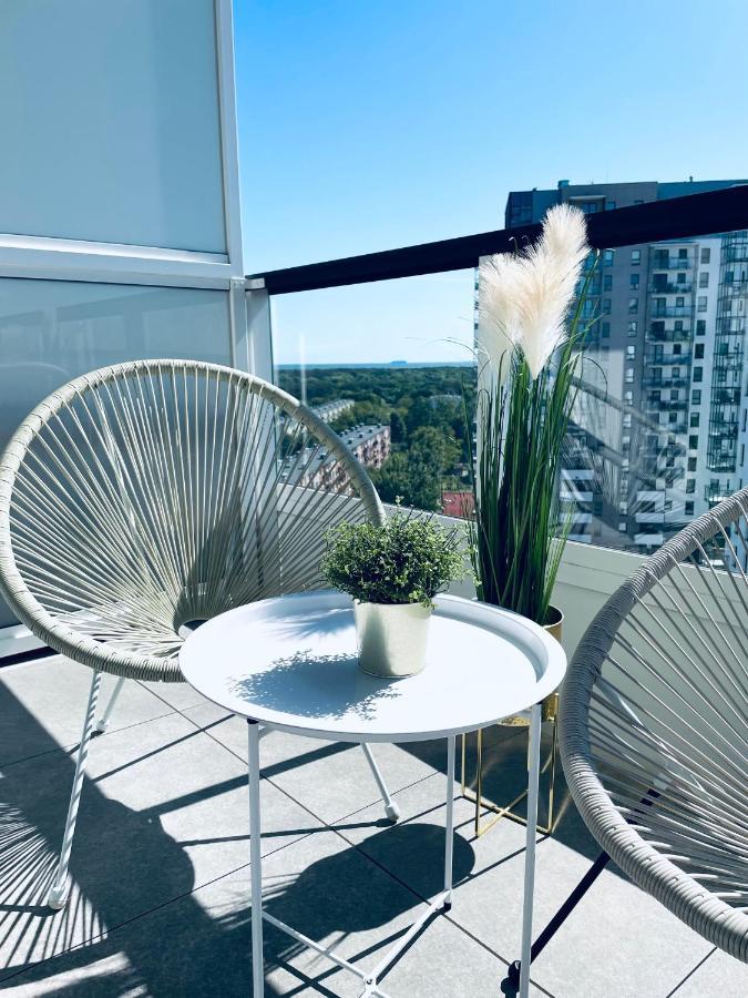 Apartament Z Widokiem Na Morze Gdansk Dış mekan fotoğraf