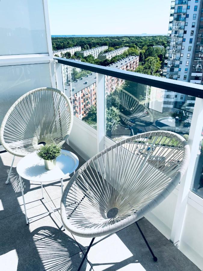 Apartament Z Widokiem Na Morze Gdansk Dış mekan fotoğraf